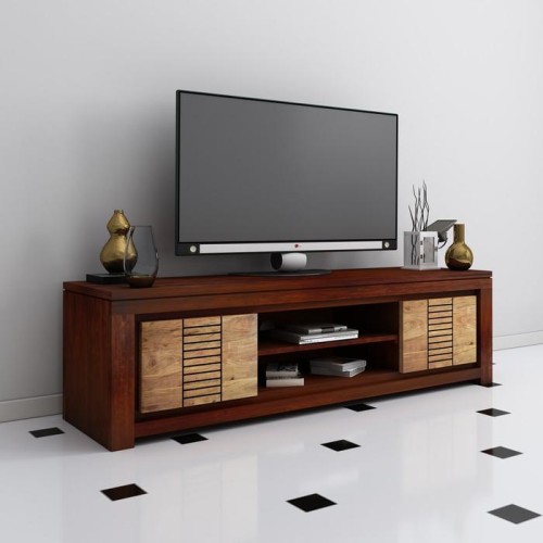 Solid Wood Tv Unit